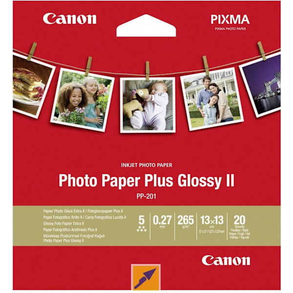 Canon photo paper PP-201 13x13 glossy 265g 20 sheets