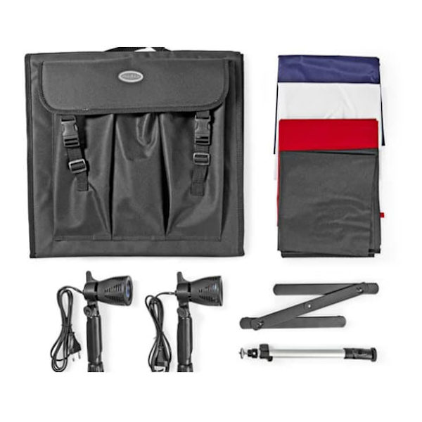 Nedis LED Photo Studio Kit 40 x 40 cm | 6500 K | Foldable