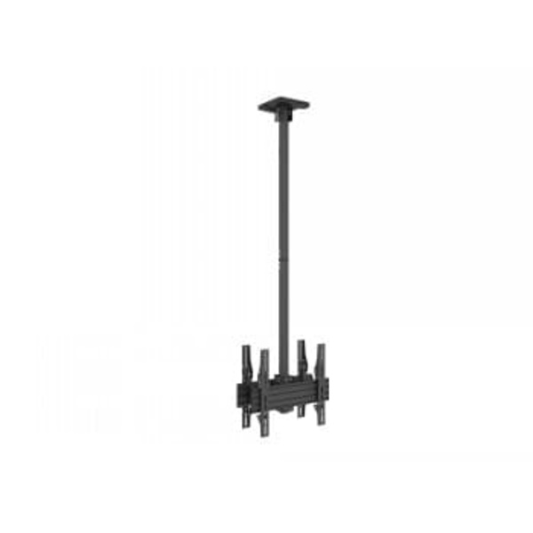 Multibrackets M Ceiling Mount Pro MBC1UX2 VESA 400 | Fixed 1550mm | VESA 100x100-400x400 | Max 35kg | Black Sort
