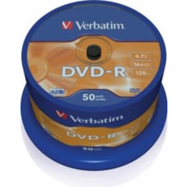 DVD-R 16x 4.7GB 50P CB             43548