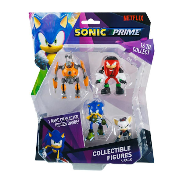 SONIC figures 5-pack 6,5 cm