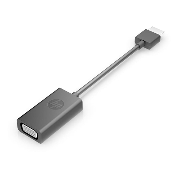 HP HDMI to VGA Cable Adapter VGA (D-Sub) HDMI Type A (Standard) Black
