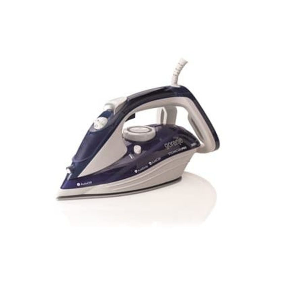 Gorenje | Steam Iron | SIH2600BLC | Steam Iron | 2600 W | Water tank capacity 350 ml | Continuous steam 30 g/min | Steam boost performance 95 g/min |