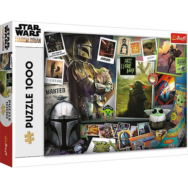 TREFL STAR WARS puzzle Mandalorian 1000 pcs
