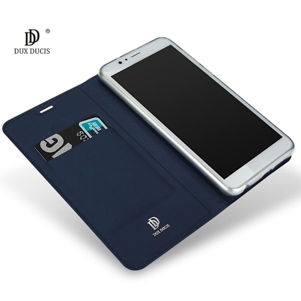 Dux Ducis Premium Magnet Case For LG Q8 Blue
