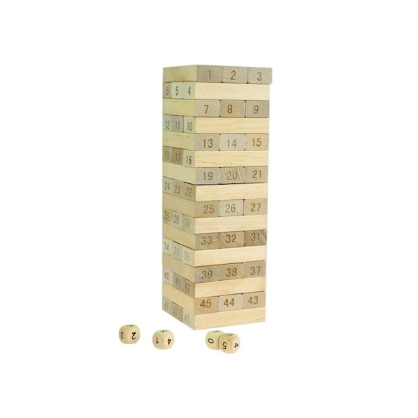 Jenga Game Wooden Tower Don't Destroy!