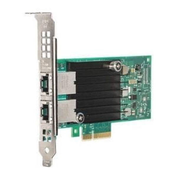 Intel X550T2 network card Internal Ethernet 10000 Mbit/s Grøn, Sølv