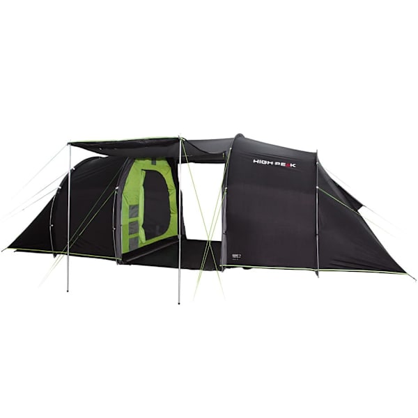 High Peak Tauris 6 Black Tunnel tent Sort