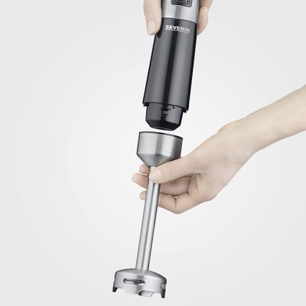 Severin SM 3771 blender Immersion blender 600 W Black, Stainless steel