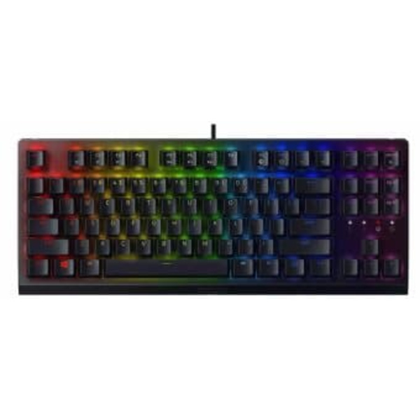 Razer | BlackWidow V3 Tenkeyless | Black | Gaming keyboard | Wired | RGB LED light | Cyrillic