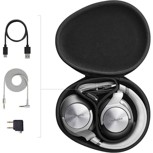 Technics wireless headset EAH-A800E-S, silver