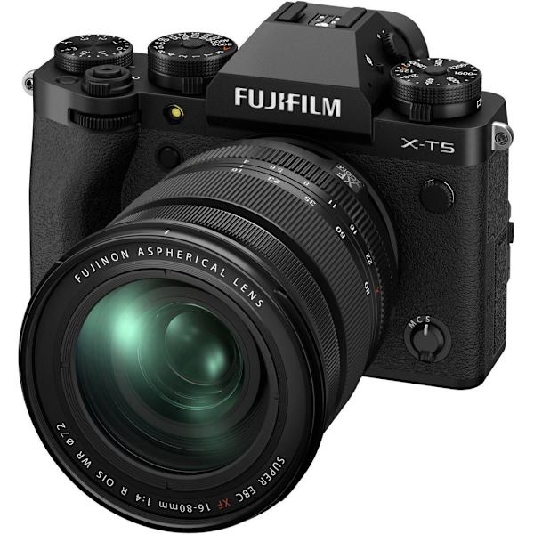 Fujifilm X-T5 + 16-80mm, black