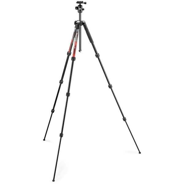 Manfrotto tripod kit Element MII MKELMII4RD-BH, red