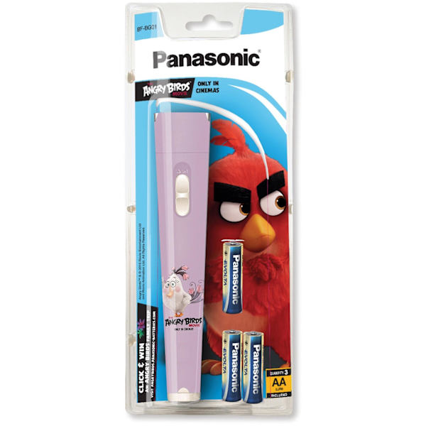 Panasonic torch BF-BG01 Angry Birds