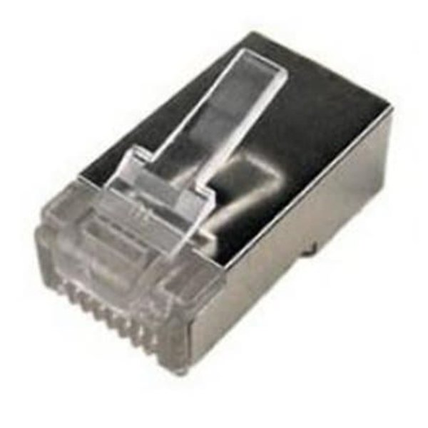 MP0003 | CAT5e Modular PlugSuitable for 8P8C Round CableConnector shieldedGold-plated contacts