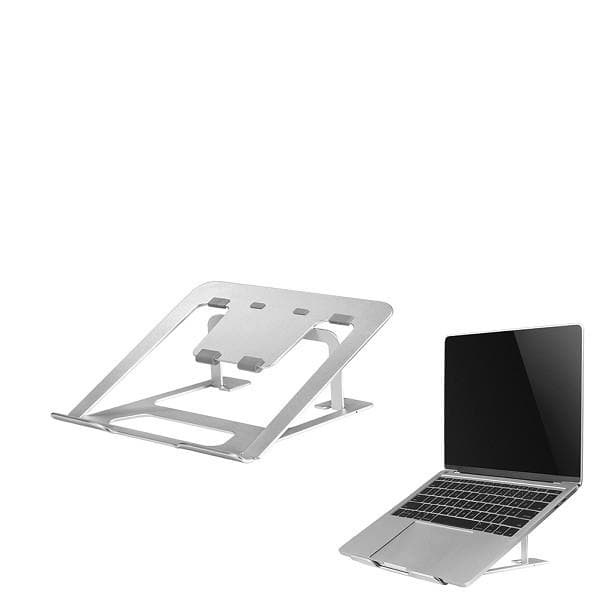 Neomounts NSLS085SILVER Laptop stand 10-17" - foldable - compact - universal Hopea