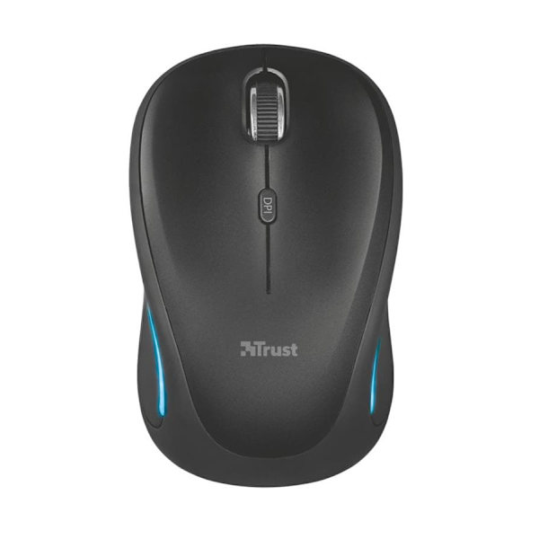MOUSE USB OPTICAL WRL YVI FX/BLACK 22333 TRUST Sort