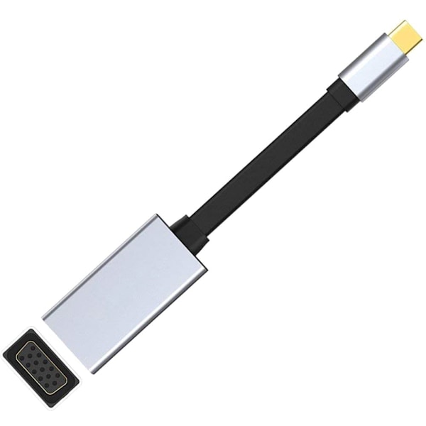 Platinet adapter USB-C - VGA (44711)