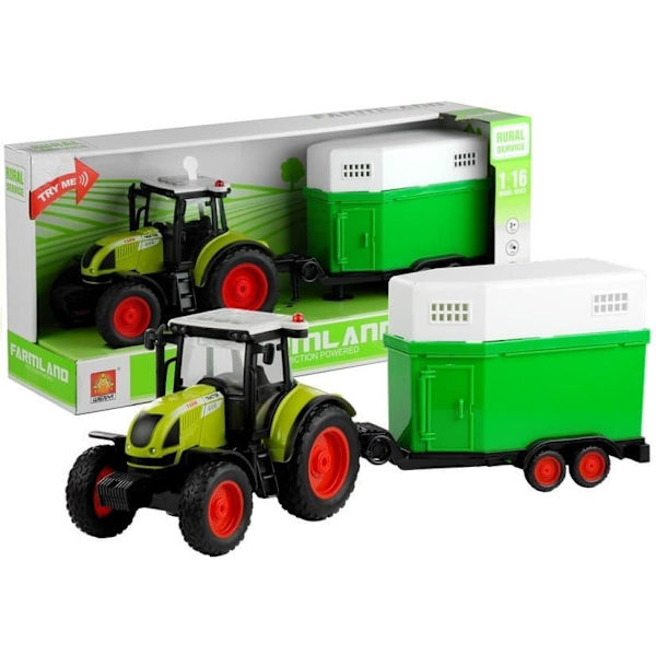 Tractor with a Horse Trailer Friction Drive Sound 37,5