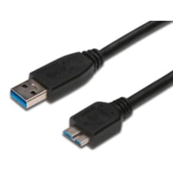 1M USB 3.0 A TO MICRO B - M/M/BLACK