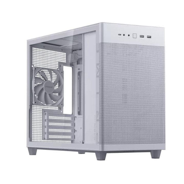 ASUS AP201 PRIME CASE TG WHITE Mini Tower Vit