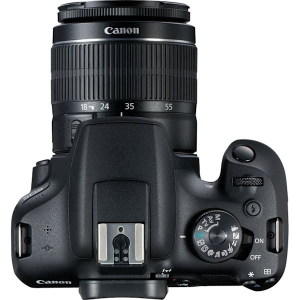 Canon | SLR Camera Kit | Megapixel 24.1 MP | ISO sensitivity (max) 12800 | Display diagonal 3.0 " | Wi-Fi | Video recording | APS-C | Black