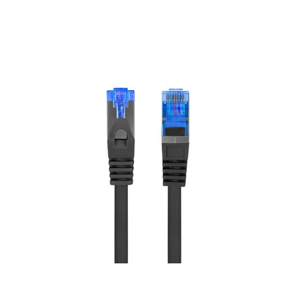 LANBERG PATCHCORD S/FTP CAT.6A 20M BLACK LSZH