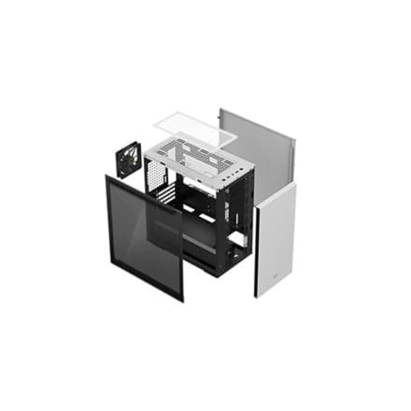 Deepcool | MACUBE 110 WH | White | mATX | ATX PS2 （Length less than 170mm)