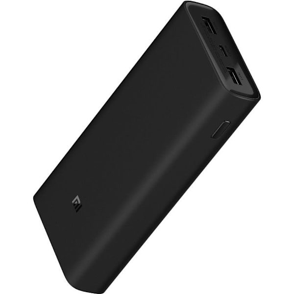 Xiaomi | Power Bank | 20000 mAh | USB-C, USB A | Black