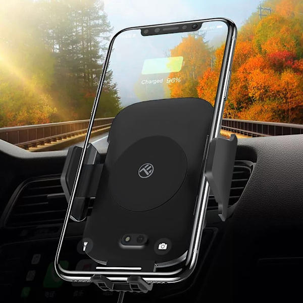 Incarcator wireless auto Tellur, negru
