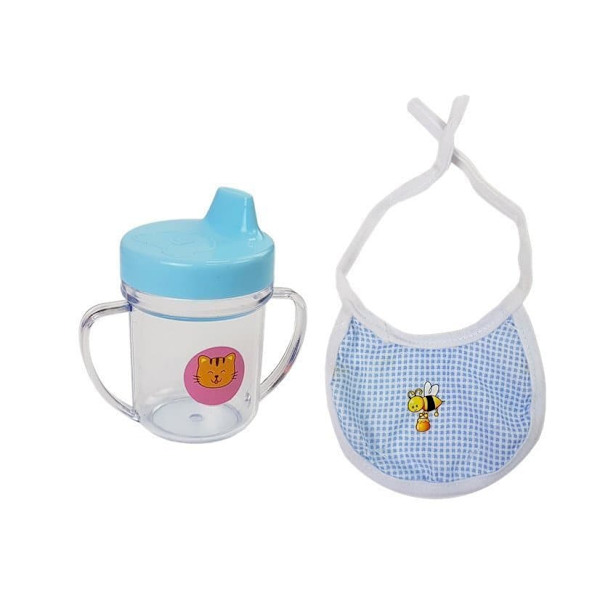 Doll Baby 45 cm Blue Clothing