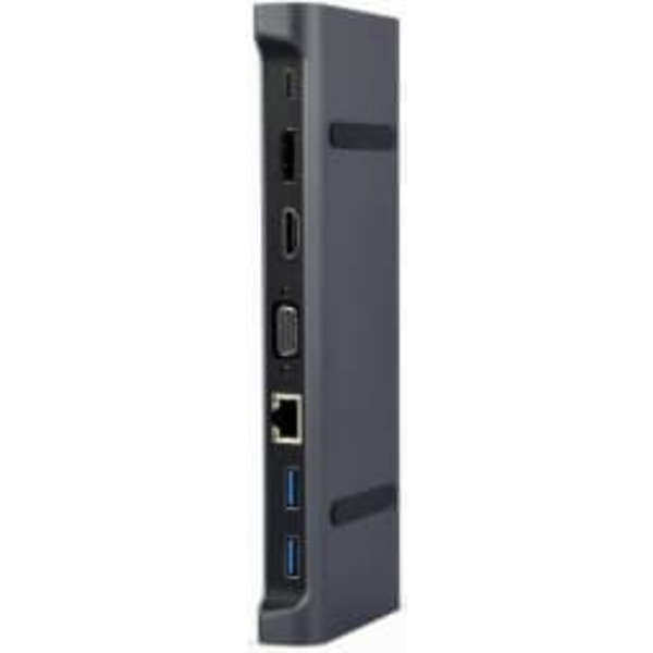 Dokstacija Gembird USB Type-C 9-in-1