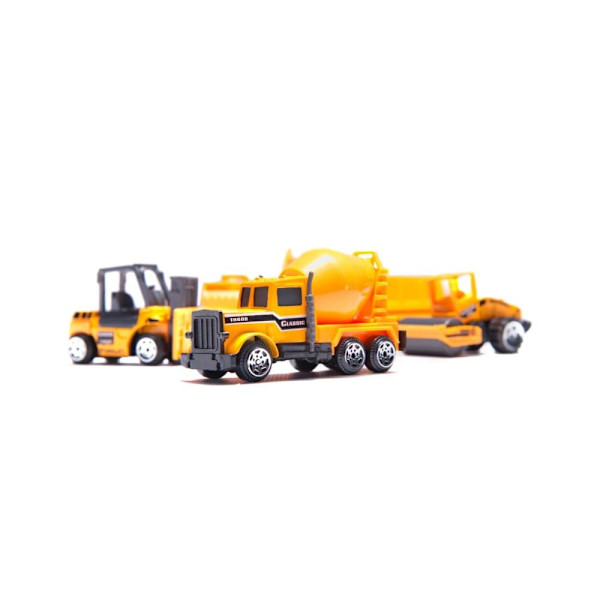 ROGer Construction Machinery Set 6pcs