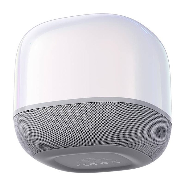 BOXA Baseus AeQur V2, wireless, 14 ore durata baterie, suporta pairing stereo cu alta boxa Baseus AeQur, alb, "A20050500211-00"  (timbru verde 2.00 le