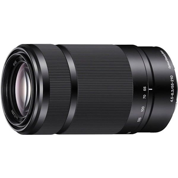 Sony E 55-210mm f/4.5-6.3 OSS, black Sort