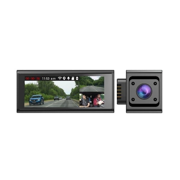 Navitel | Triple channel Full HD Dashcam | RC3 PRO | IPS 3.16", 820x320 | GPS (satellite) | Maps included