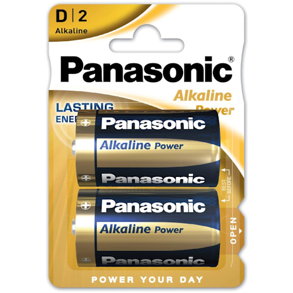 Panasonic Alkaline Power battery LR20APB/2BP