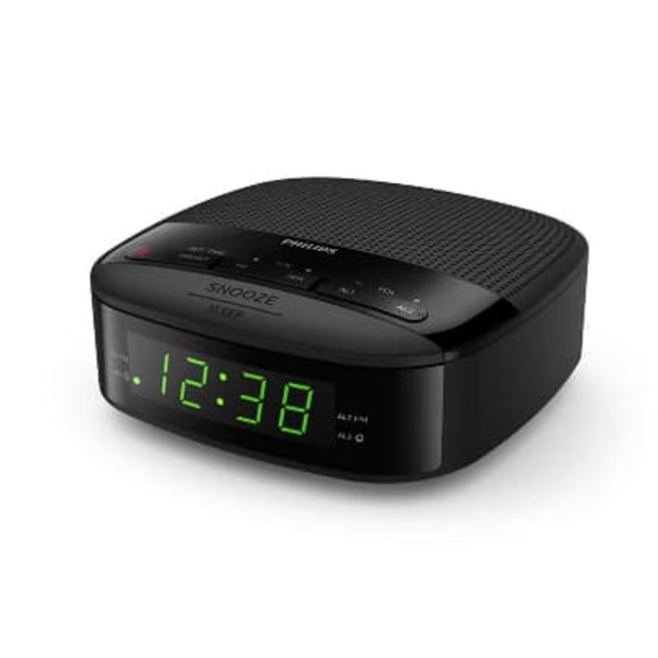 PHILIPS Radio Ararm Clock black