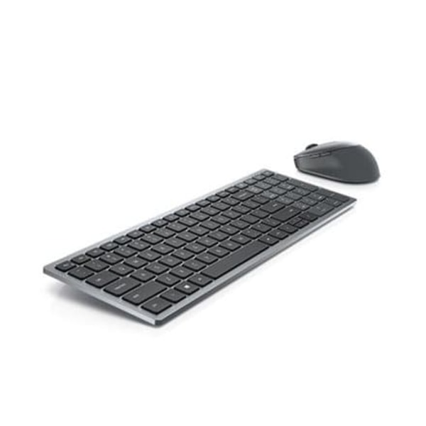 Dell Multi-Device Wireless Keyboard and Mouse - KM7120W - Russian (QWERTY) Grå, Titan