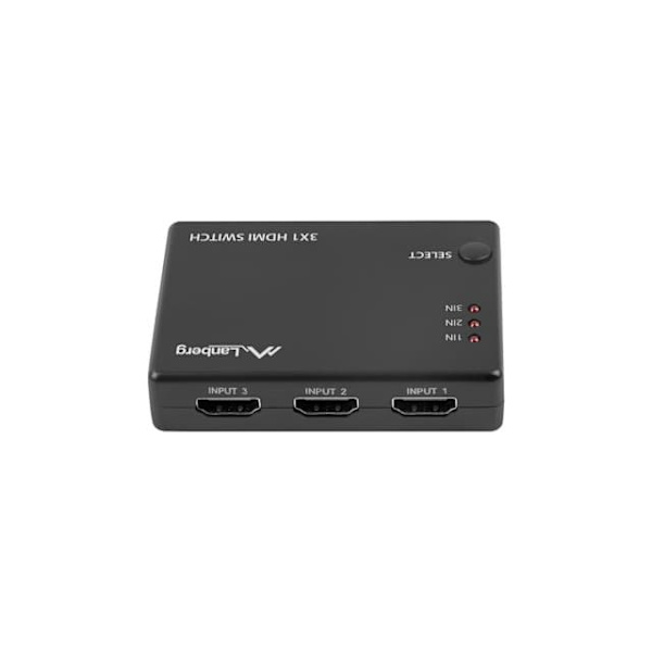 LANBERG VIDEO SWITCH 3X HDMI + MICRO USB PORT