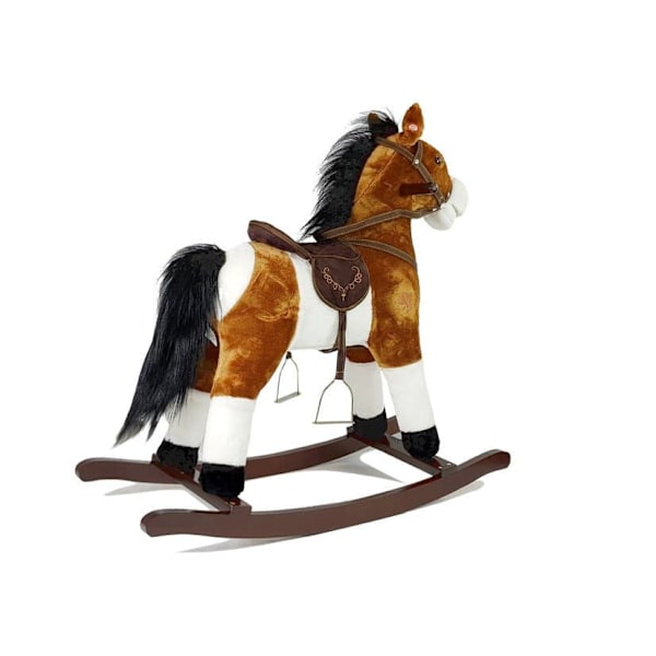 Rocking Horse 74cm Light Brown