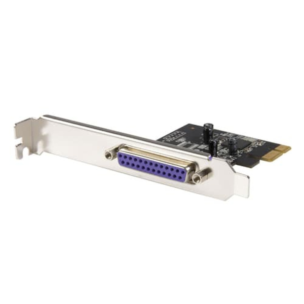 StarTech.com Parallel Adapter PEX1P2 - PCIe Svart, Stål