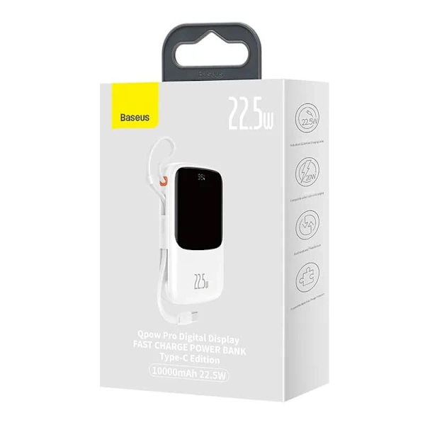 Baseus Qpow PRO Powerbank with cable 10000mAh / 22.5W