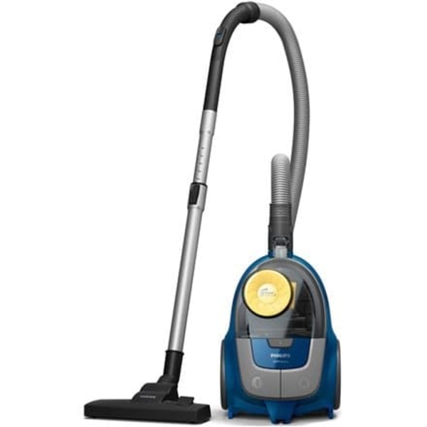 Philips 2000 Series 000 Series Bagless vacuum cleaner XB2125/09, 850 W, PowerCyclone 4, Super Clean Air filter Blå, Gul