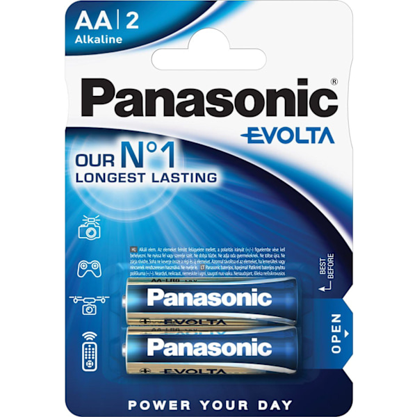 Panasonic Evolta patarei LR6EGE/2B