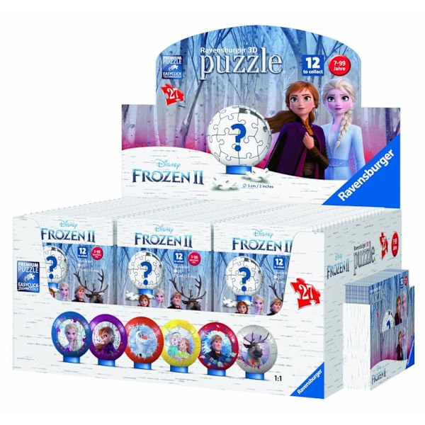RAVENSBURGER 3D puzzle Frozen 2, 11168
