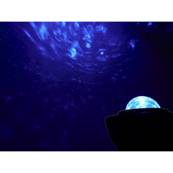 RoGer Rotating Star Projector / Bluetooth Speaker / LED / with Remote Control