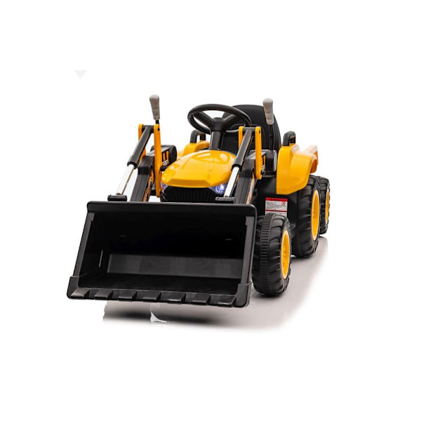 Rechargeable tractor with bucket BW-X002A Yellow