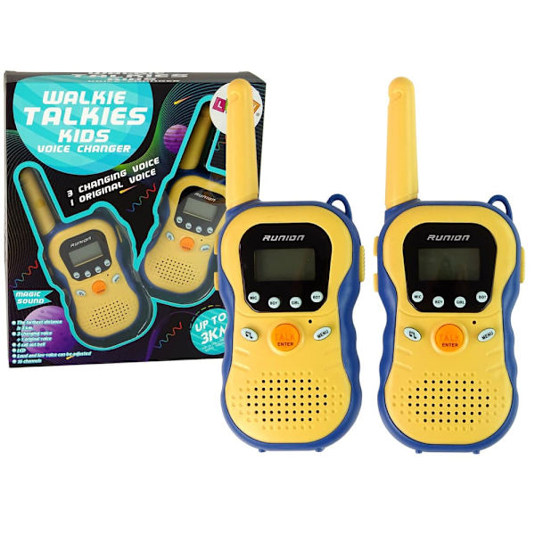 Walkie Talkies for Kids Yellow