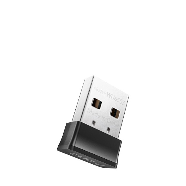 Cudy WU650 network card WLAN 433 Mbit/s musta